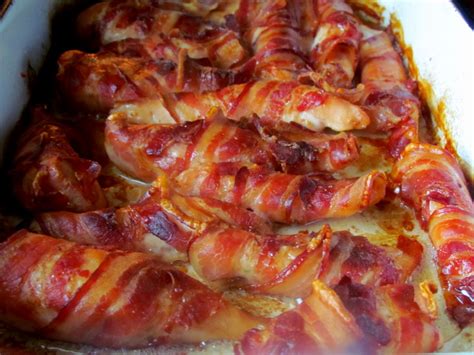 Pekač s slanino v pečici
