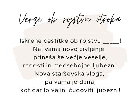 Pregledna shema pravic in rokov za oddajo vlog ob rojstvu otroka