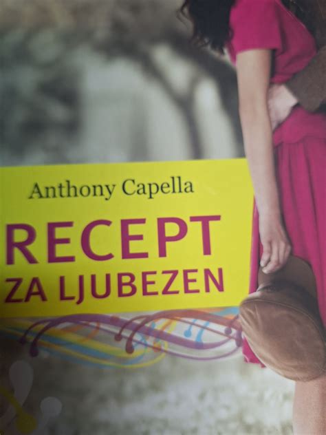 Naslovnica knjige Recept za ljubezen, Anthony Capella