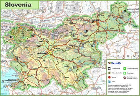 Infografika: Zemljevid Slovenije z označenimi regionalnimi posebnostmi potic