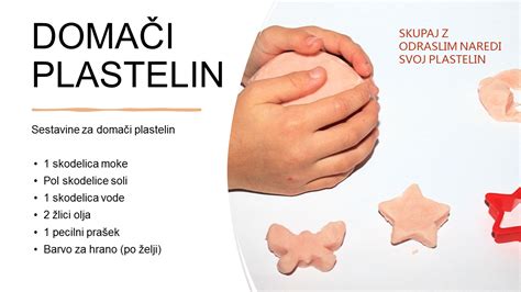 Ilustracija sestavin za domači plastelin