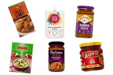 Primerjava curry prahu in curry paste