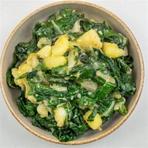 The image should show the ingredients for a Swiss chard (blitva) tortilla, including blitva, potatoes, eggs, and cheese.