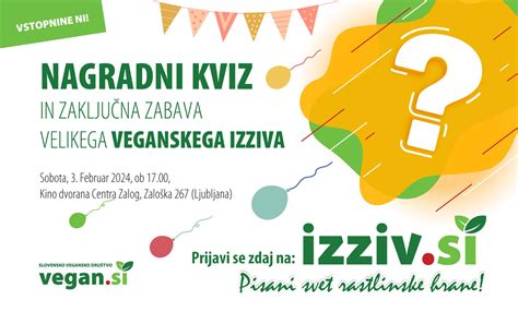 Ilustracija zmagovalca Veganskega izziva, ki prejema simbolično nagrado