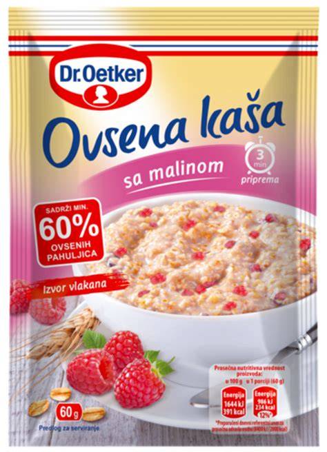Kozarec lene ovsene kaše s sadjem