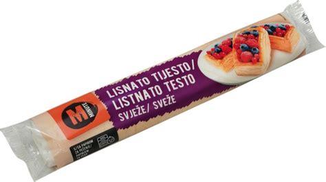 listnato testo na pekaču