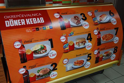Zemljevid lokacije Okrepčevalnice Doner Kebab na Škofjeloški cesti 1b