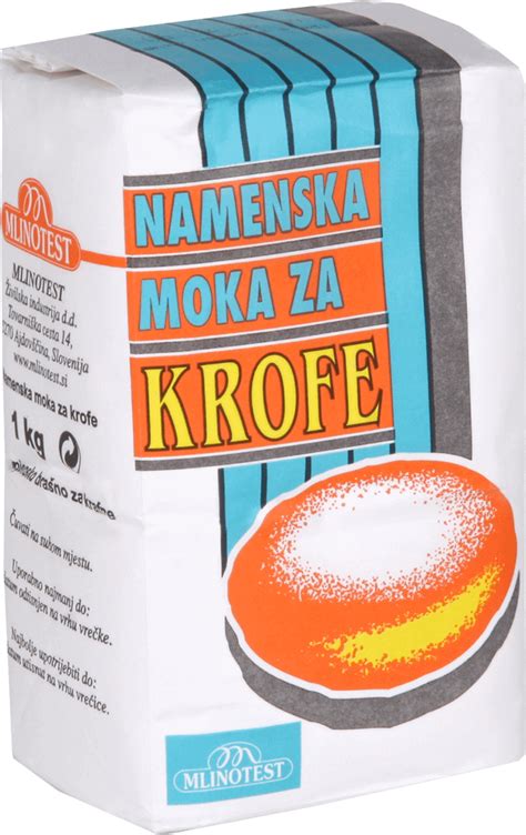 Fotografija: Vrečka namenske moke za krofe