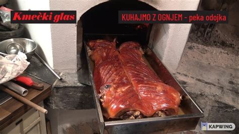 Fotografija odojka z zarezano kožo