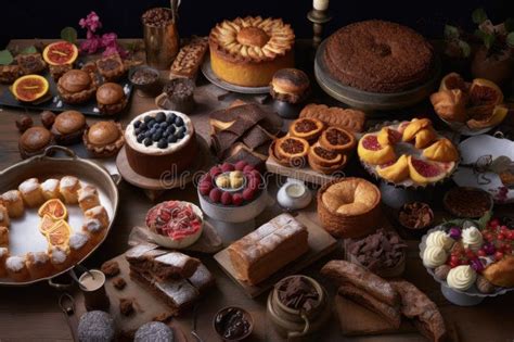 Thematic photo of various baked goods containing coconut