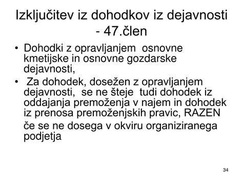 Infografika: Vrste dohodkov iz dejavnosti