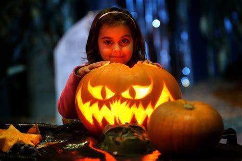 Izrezljana buča za noč čarovnic