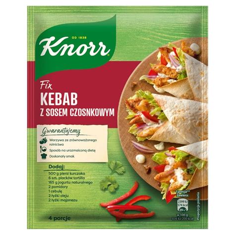 Fotografija: Knorr Fix kebab na ponvi s paprično omako